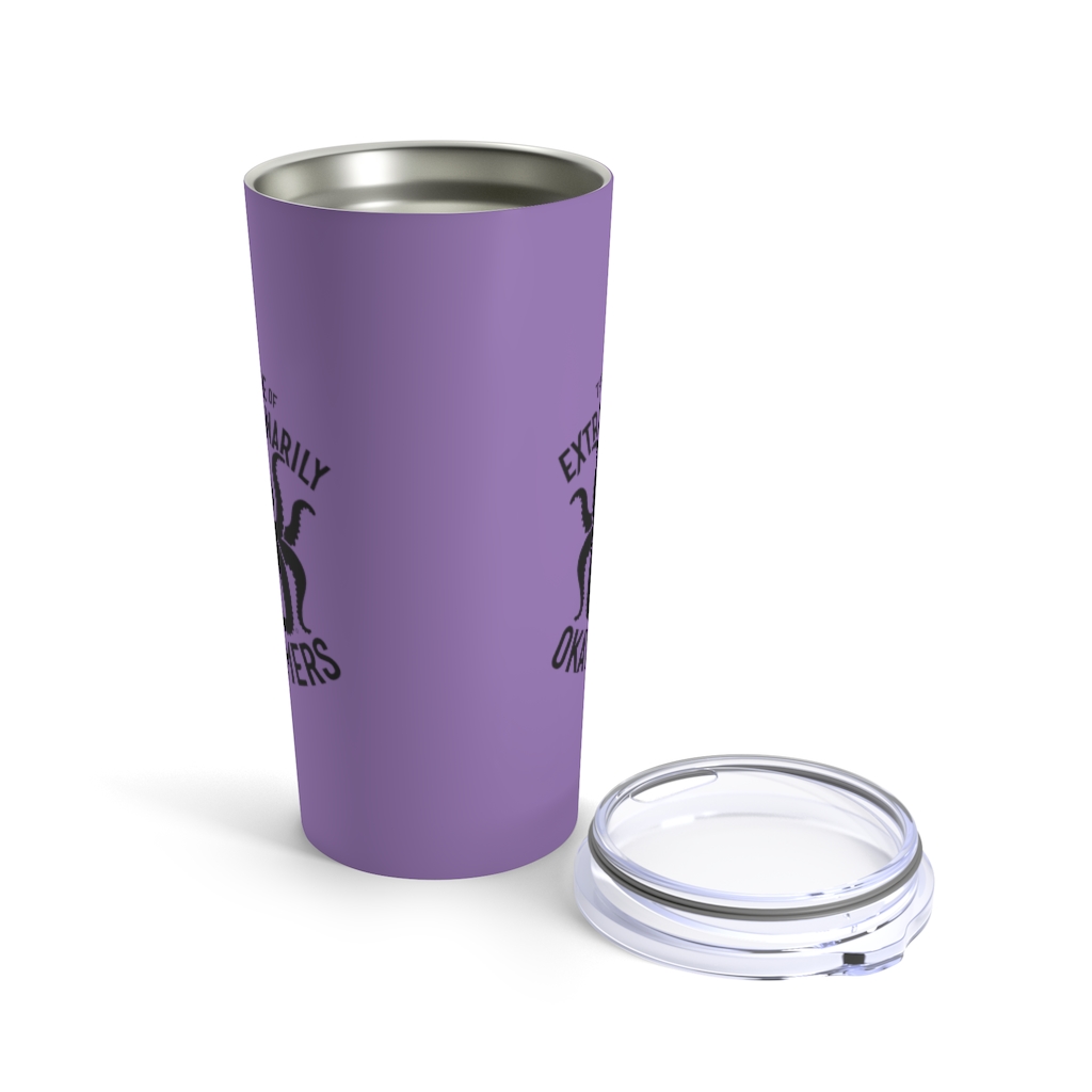 Tumbler 20oz, Lavender – The League of Extraordinarily Okay Gamers